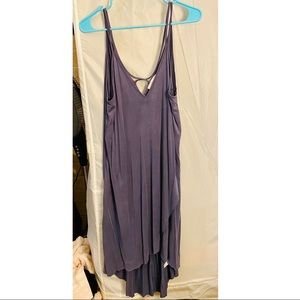 Mood and Melody Washed Blue High aloe Dress